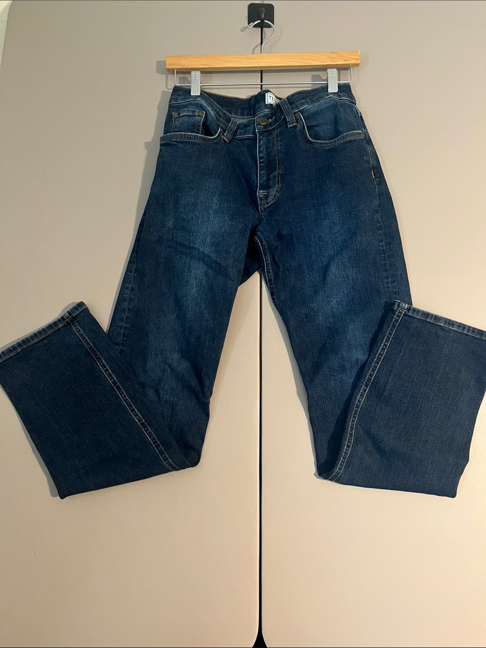 Tecovas Men's Dark Indigo Relaxed Jeans